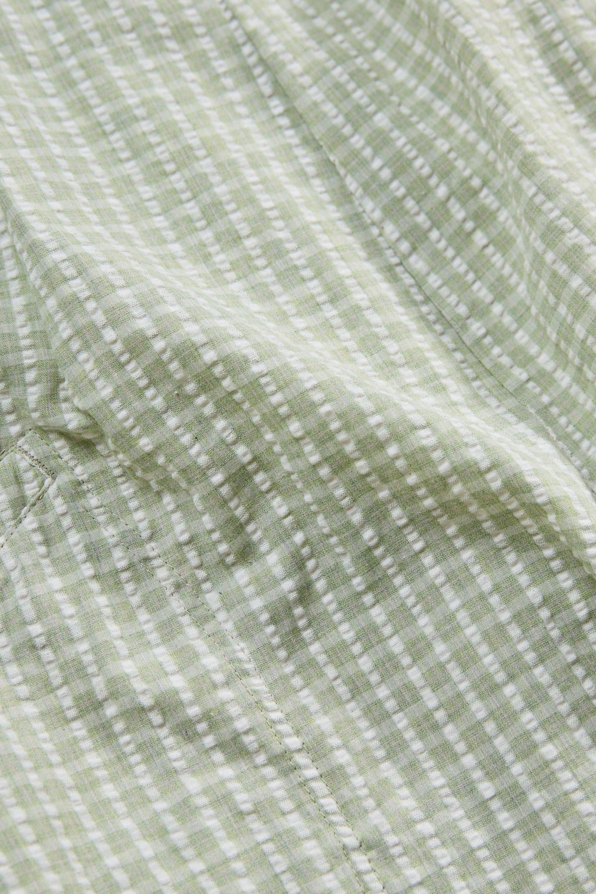 Rhythm Kirri Check Romper Green