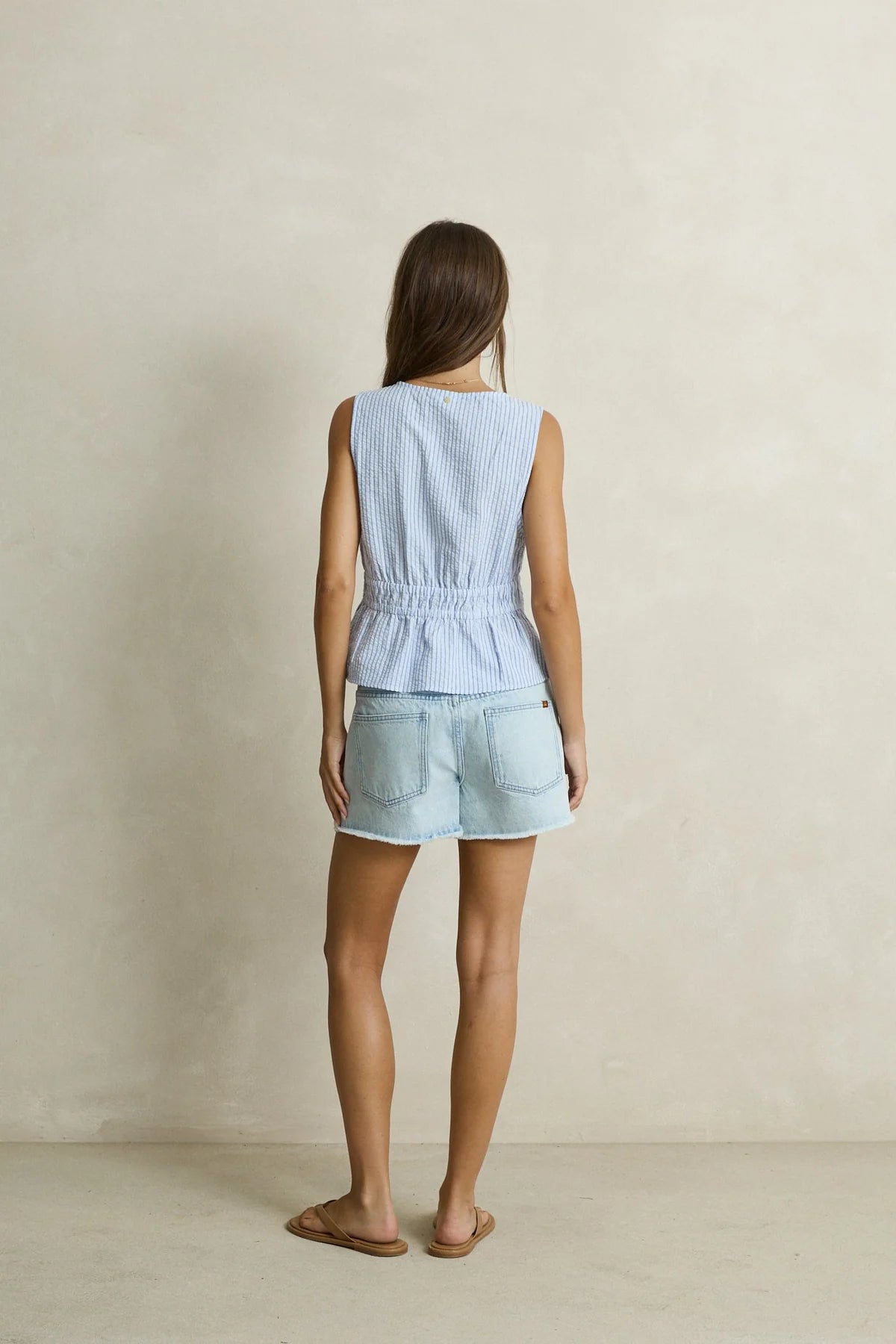 Rhythm Wanderer Denim Short Light Wash