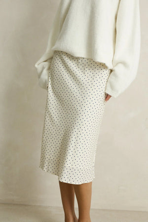 Rhythm Maisy Midi Skirt Cream