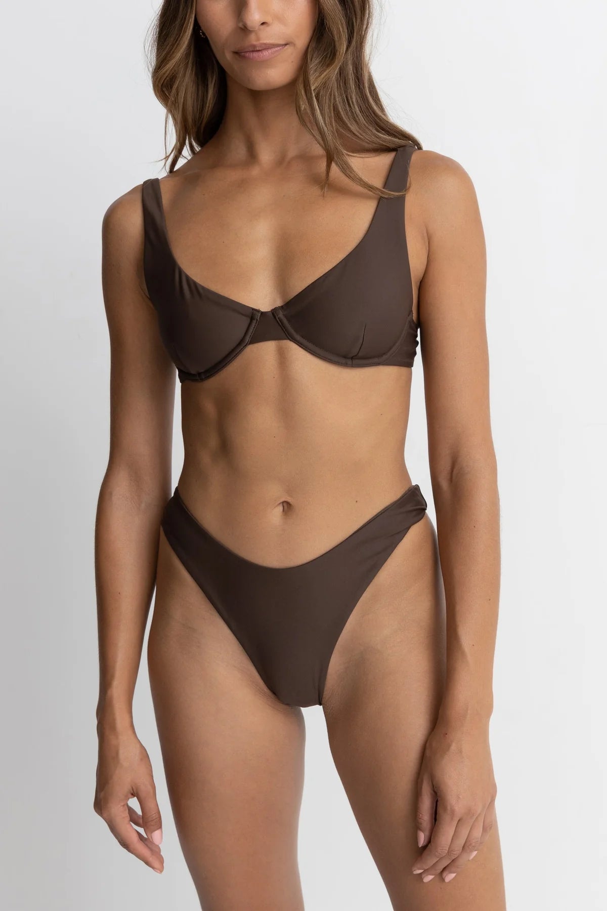 Rhythm Classic Underwire Top Chocolate