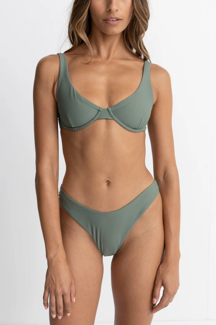 Rhythm Classic Underwire Top Olive