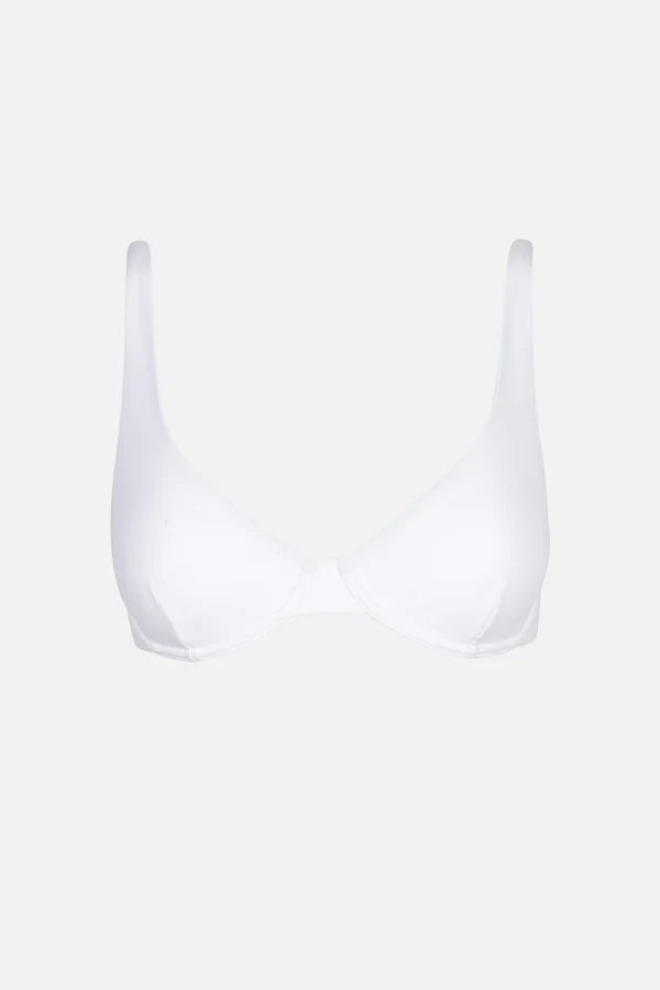 Rhythm Classic Underwire Top White