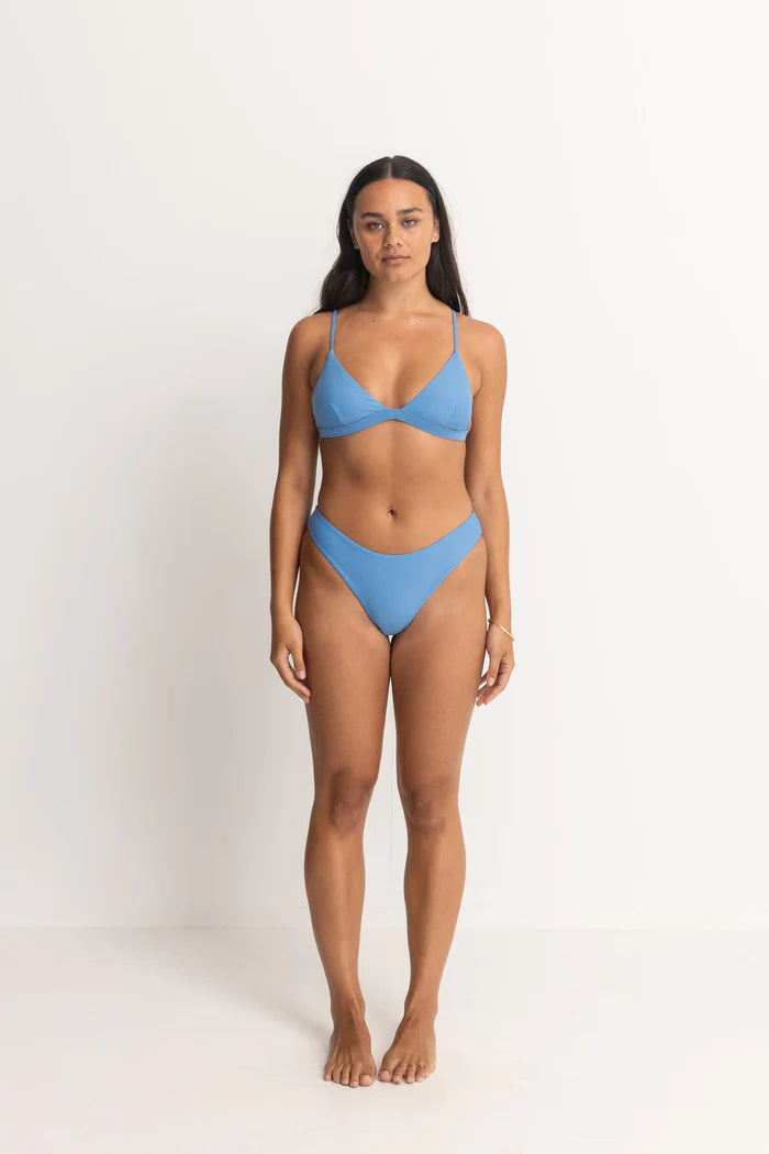 Rhythm Classic Bralette Top Blue