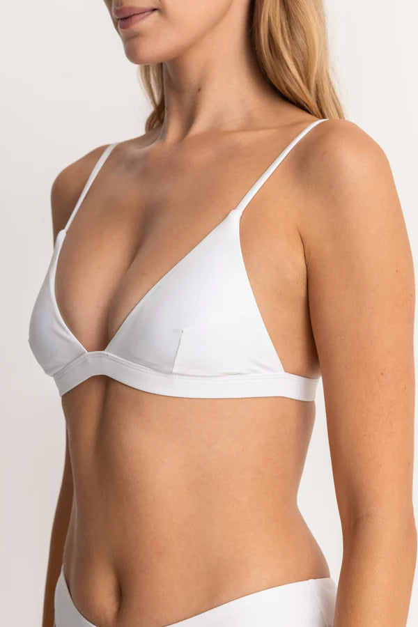 Rhythm Classic Bralette Top White