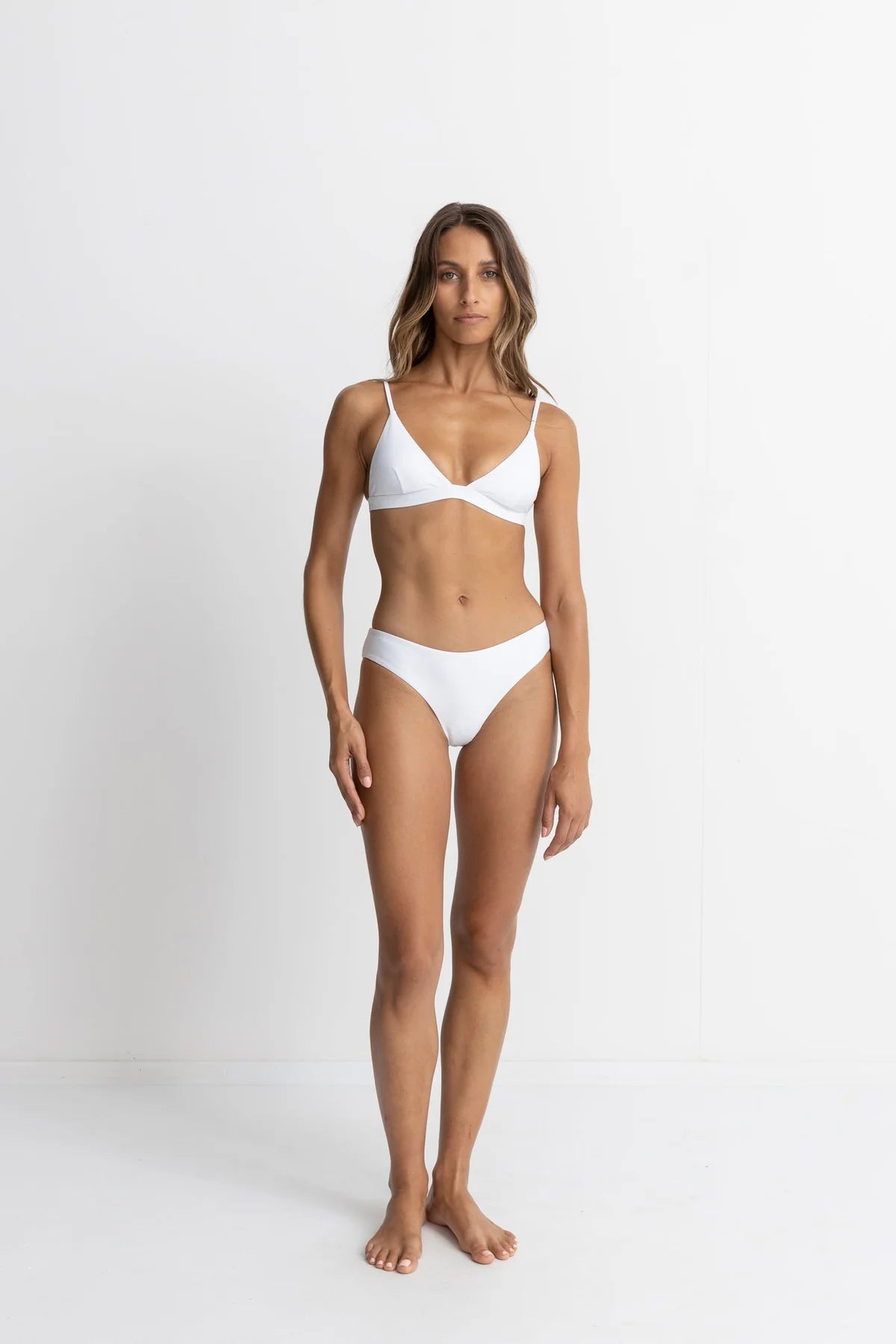 Rhythm Classic Bralette Top White