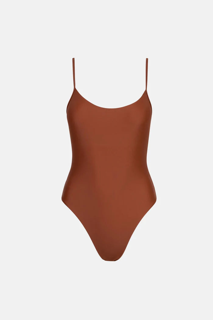 Rhythm Classic Minimal One Piece Rust