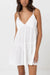 Rhythm Classic Tiered Mini Dress White