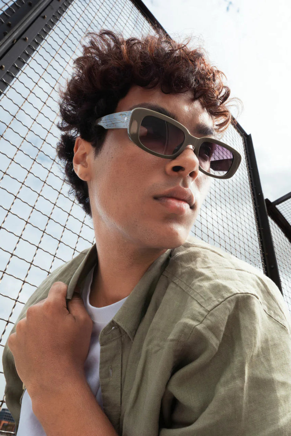 ROC Creeper Olive Gradient Smoke Sunglasses