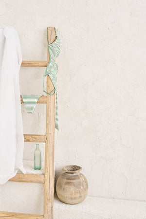 Rhythm Harbor Stripe rib Underwire Top Olive