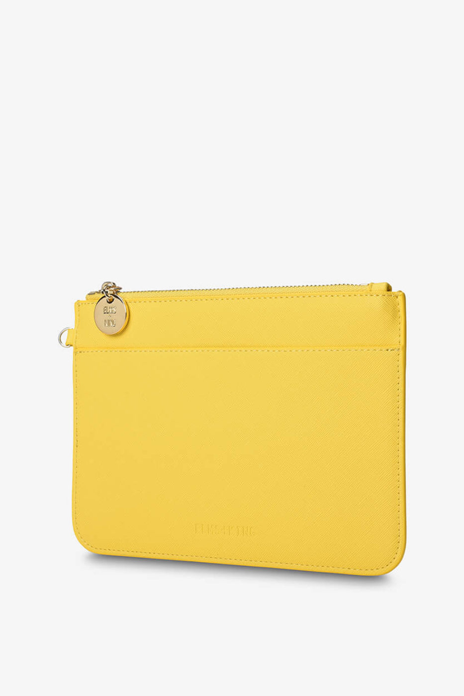 Elms + King Flat Pouch Lemon