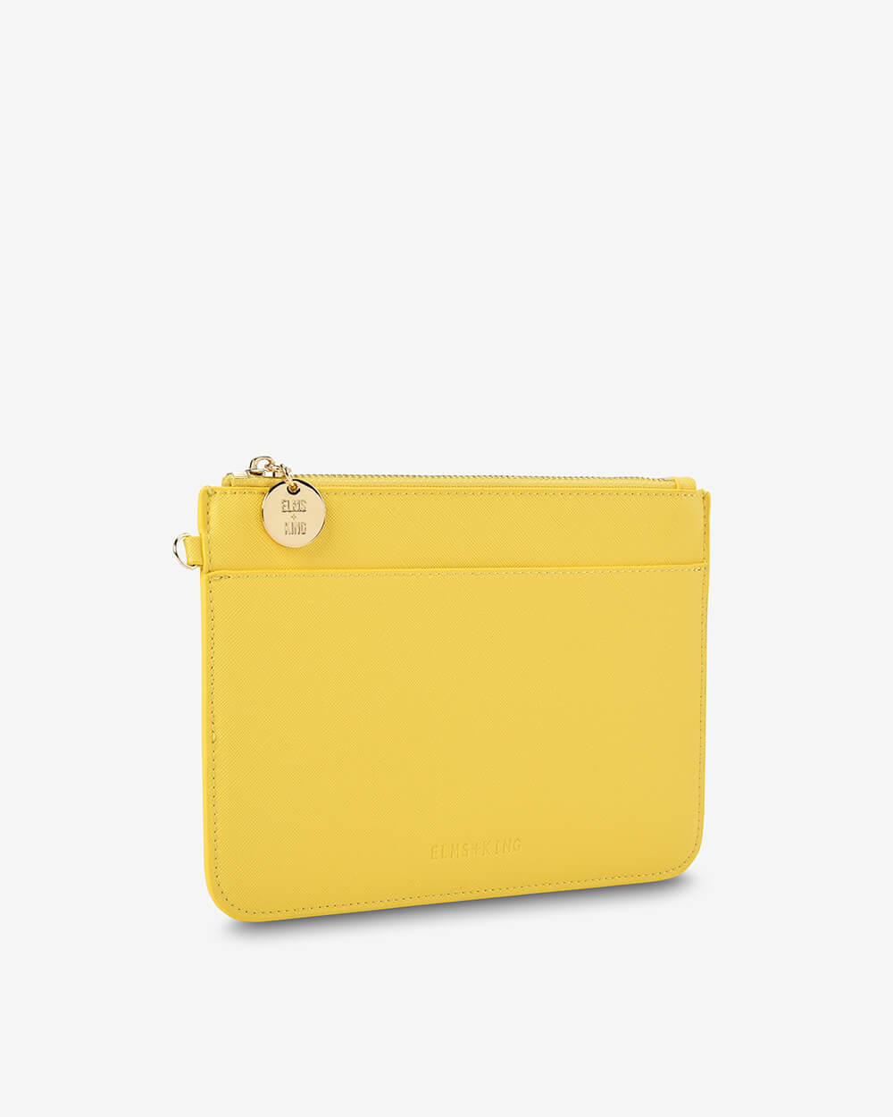 Elms + King Flat Pouch Lemon