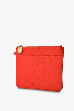 Elms + King Flat Pouch Poppy