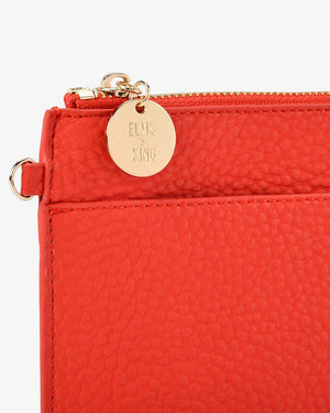 Elms + King Flat Pouch Poppy