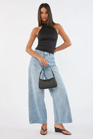 Peta + Jain Gabi Small Shoulder Bag Black Pebble