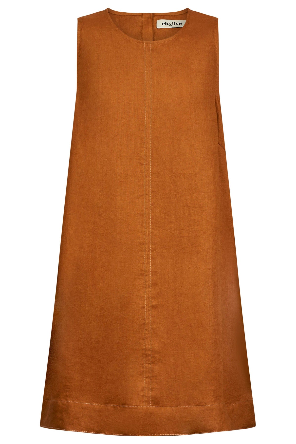 Eb & Ive Miramar Tank Dress Caramel