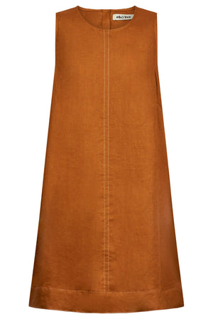 Eb & Ive Miramar Tank Dress Caramel