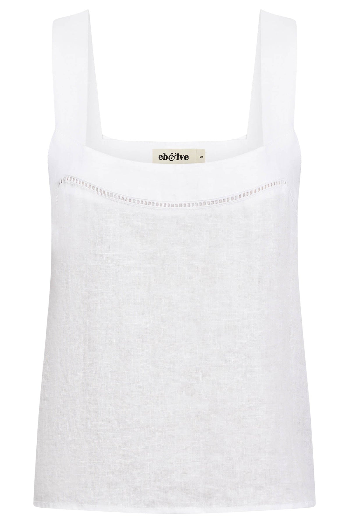 Eb & Ive Miramar Tank White