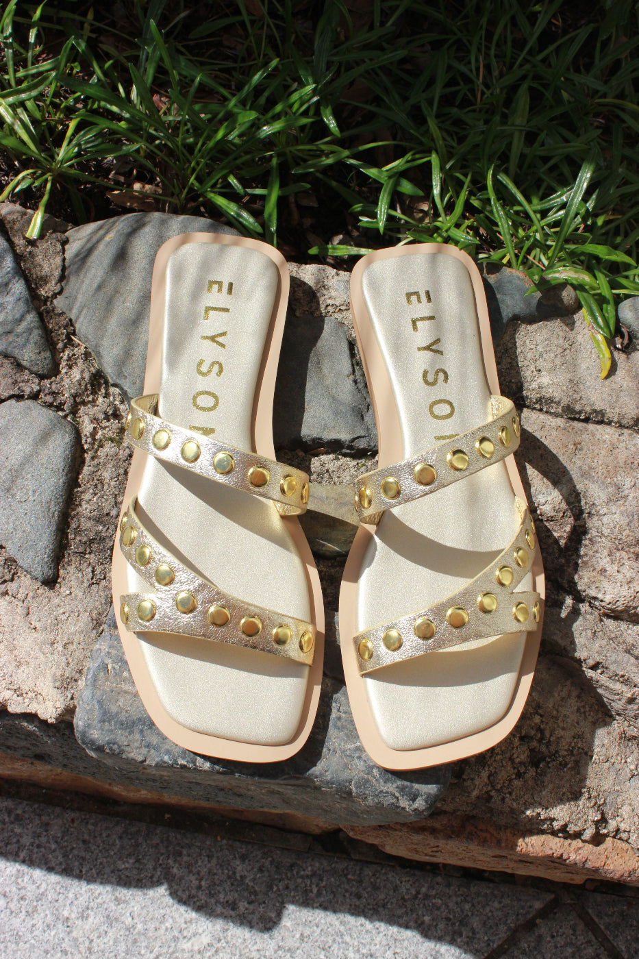 Elyson Santorini Slide Gold