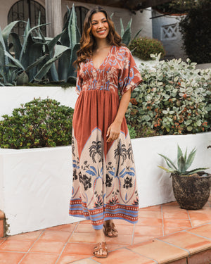 Label of Love Palm Oasis Midi Dress