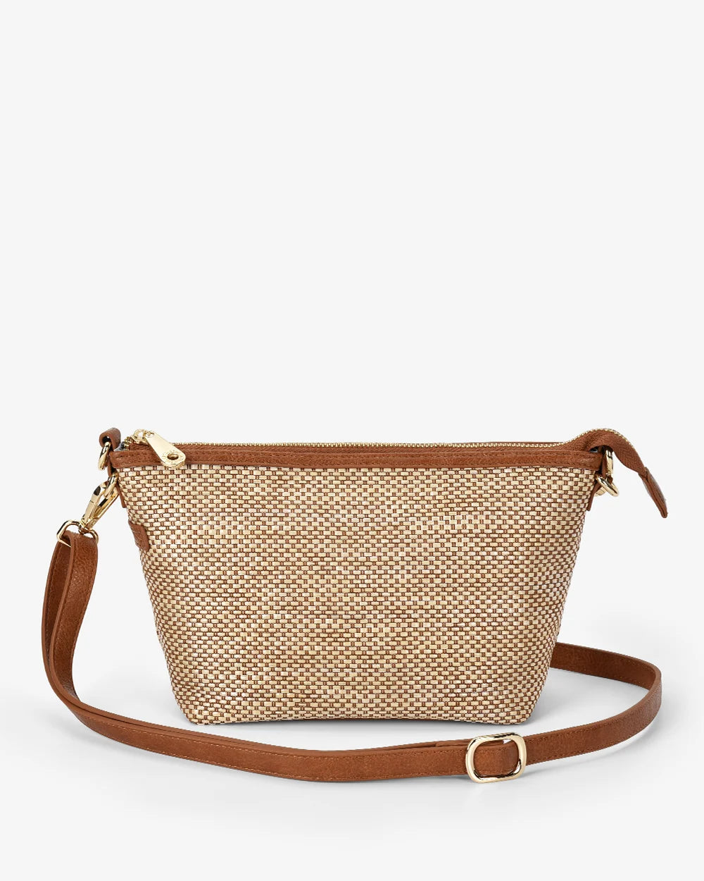 Elms + King Leyton Crossbody Raffia