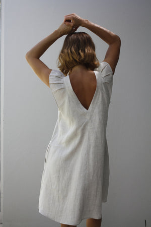 Eb & Ive Nala Short Dress Tusk