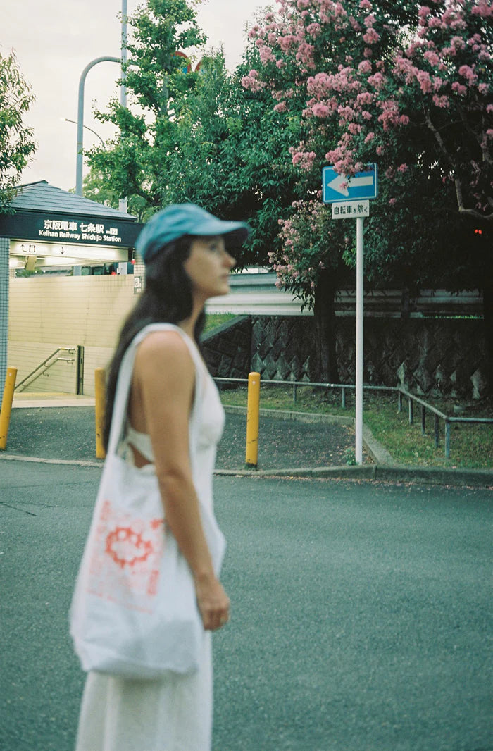 Rhythm Dance Tote Bag Cream