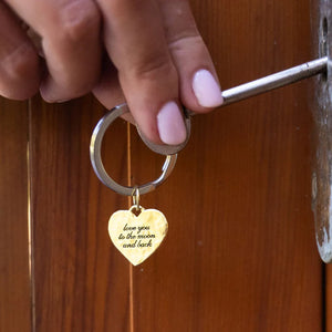 Palas Love You To The Moon Keychain