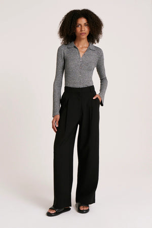 Nude Lucy Manon Tailored Pant Black