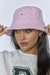 Peta + Jain Soleil Striped Towelling Bucket Hat Pink