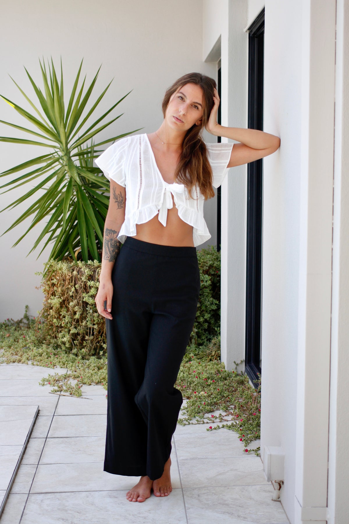 Goddess Elle Classic Pant Black