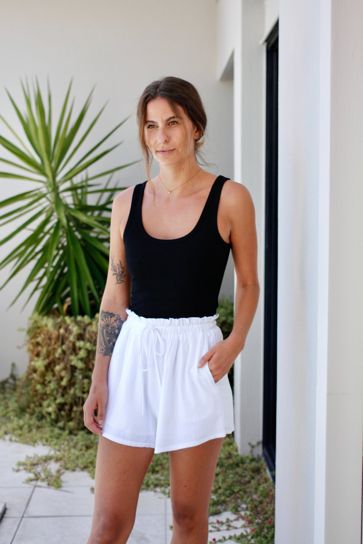Goddess Dream Shorts White