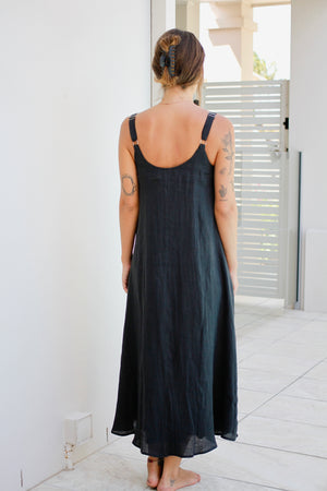 Eb & Ive Indica Tank Maxi Ebony