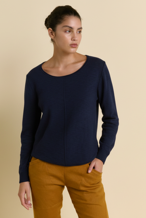 Little Lies Sacha Top Navy