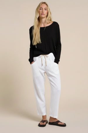 little lies sacha top black