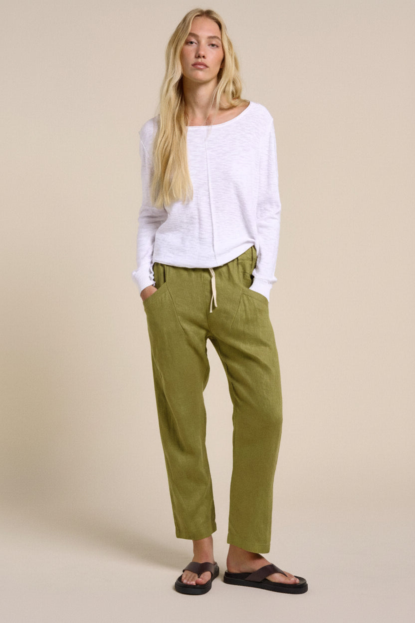 Little Lies Sacha Top White