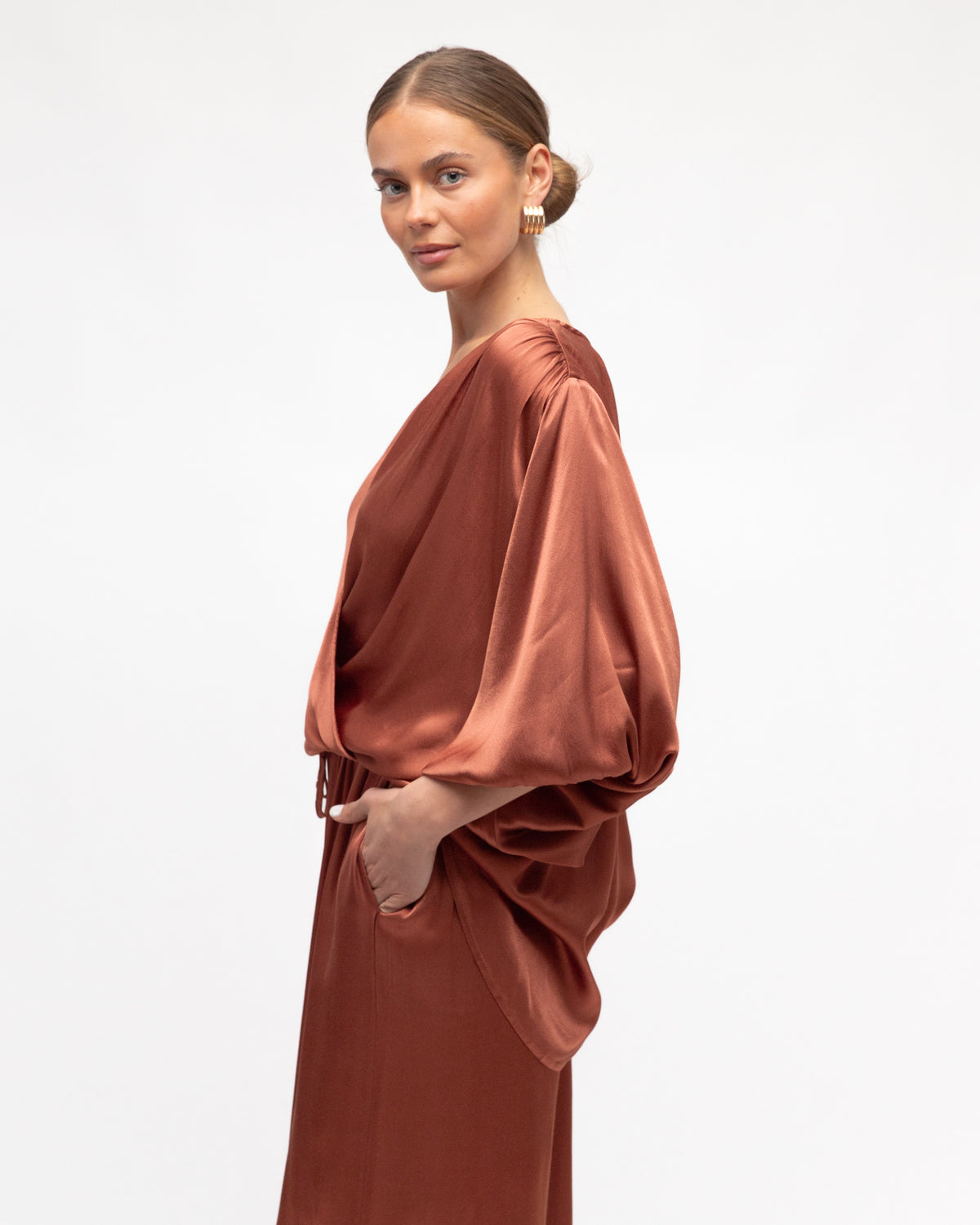 White Closet Blouse Rose