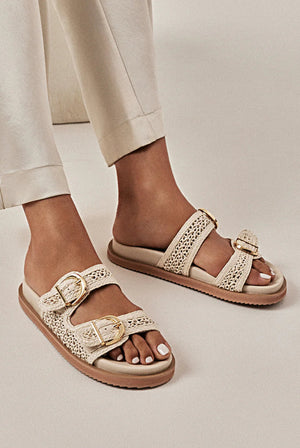 Billini Topanga Cream Raffia