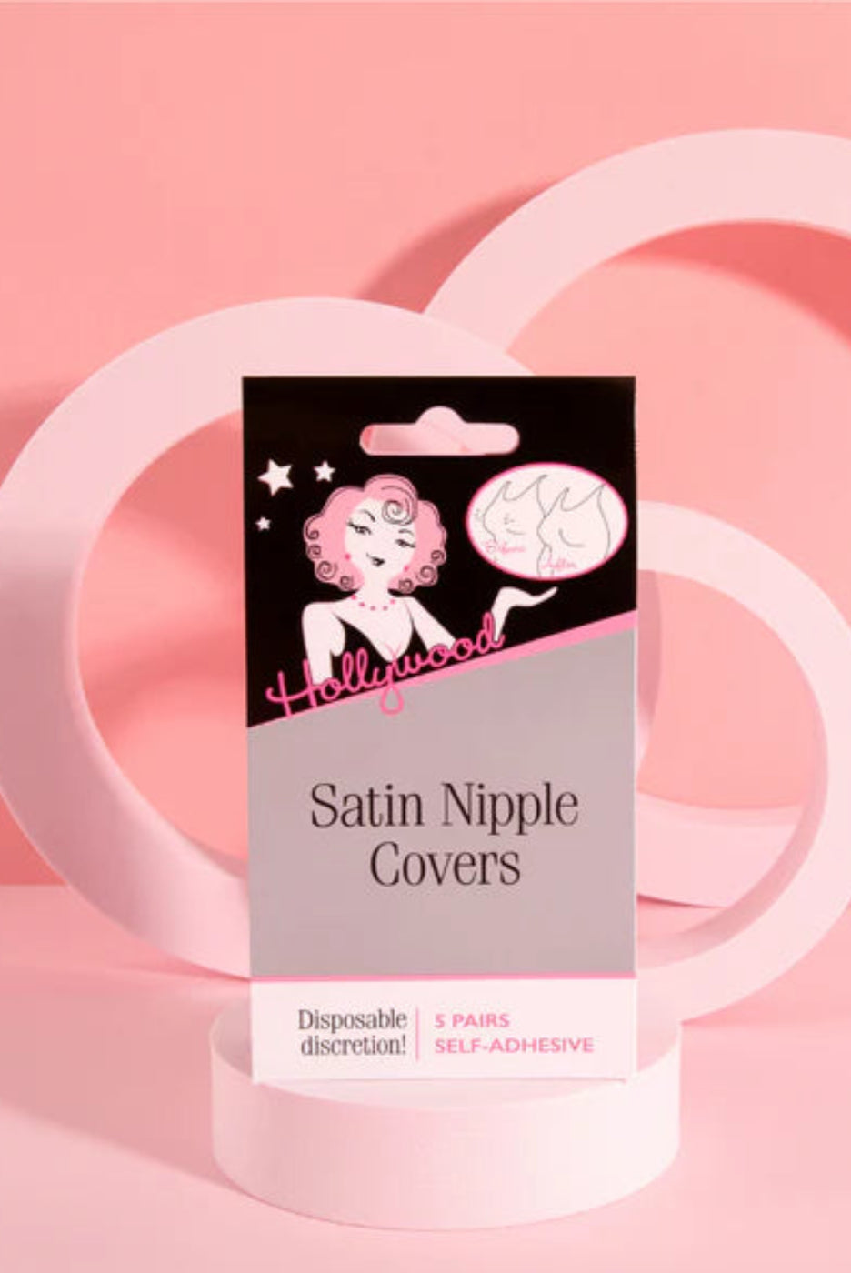 Hollywood Satin Nipple Covers