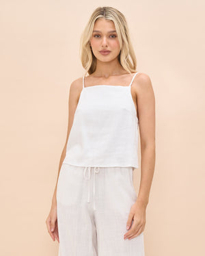 Wits the Label Crop Top White