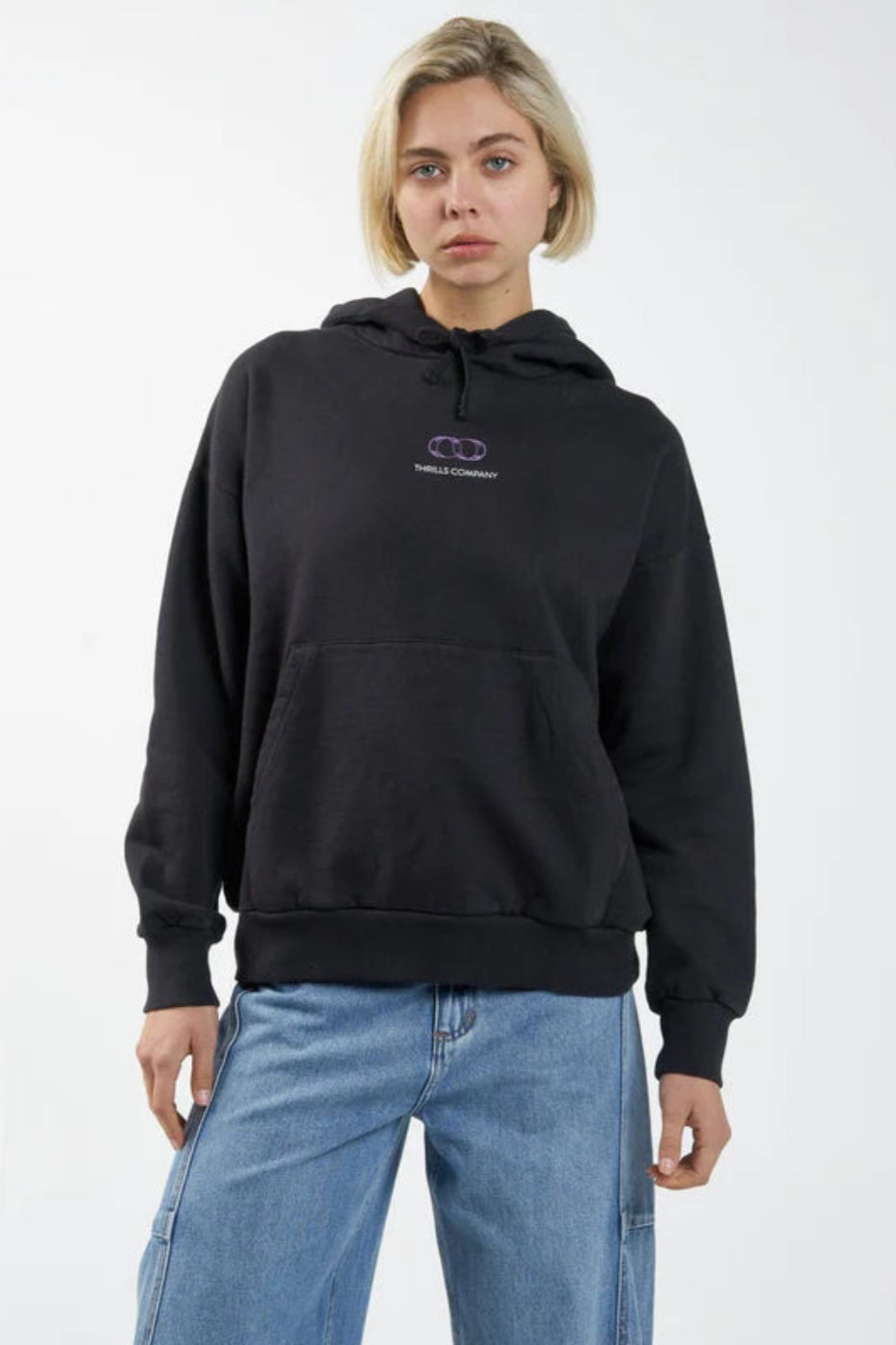 Thrills Infinite Reality Hood Washed Black