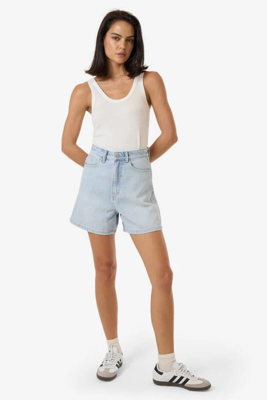 Thrills denim Koko Short Ether Blue