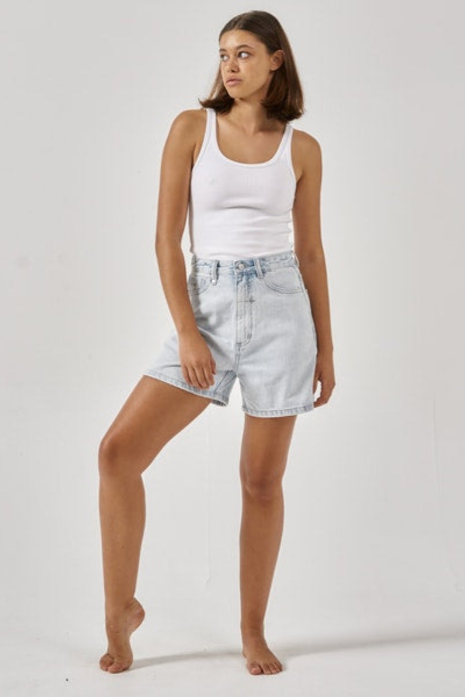 Thrills Koko Short Faded Dust Blue