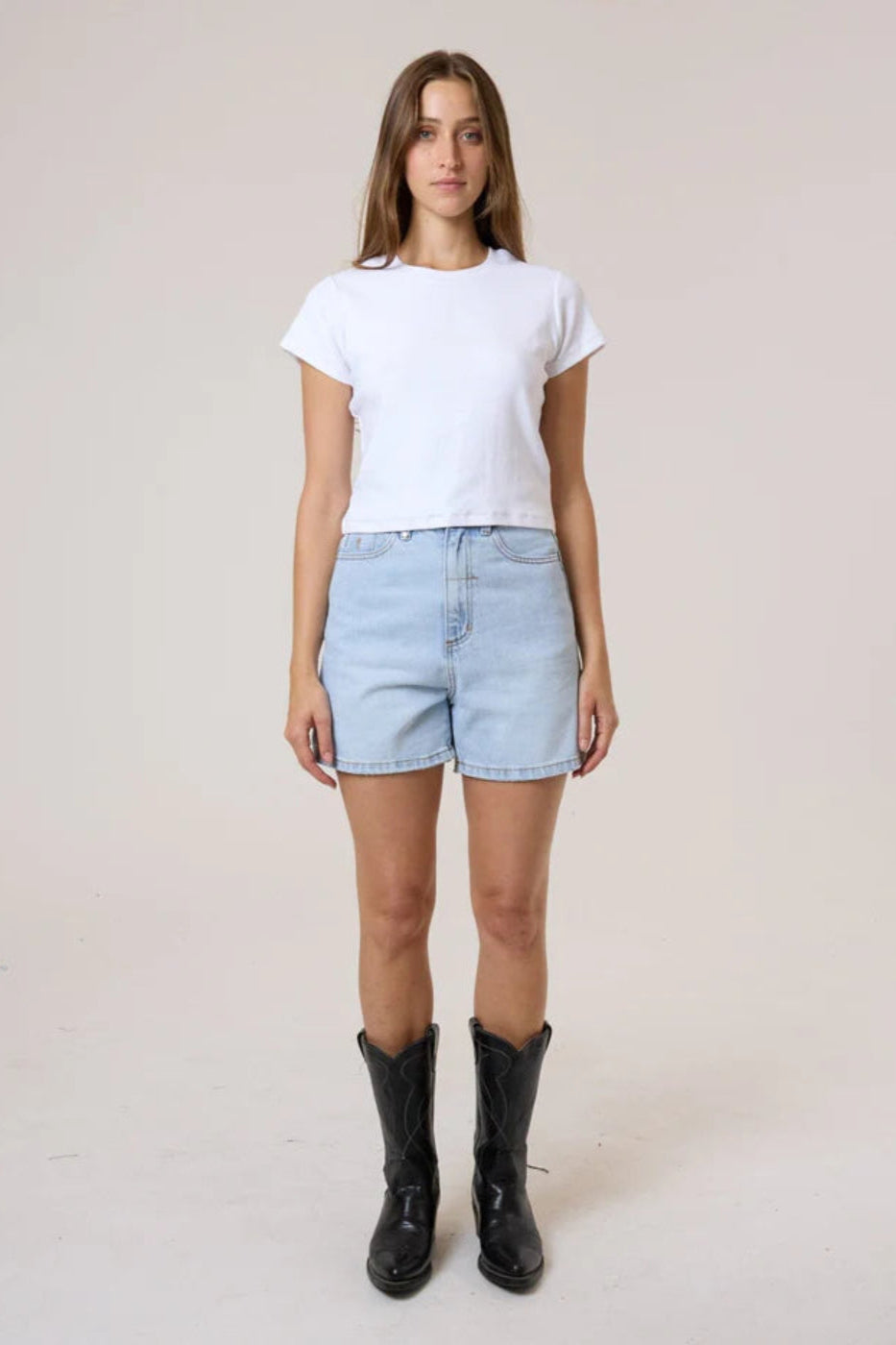 Thrills denim Koko Short Epoch Blue