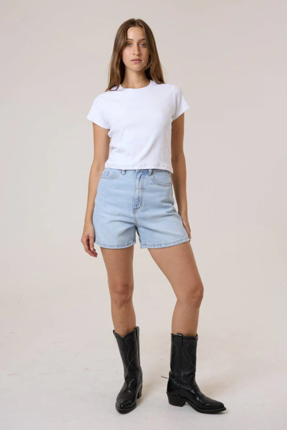 Thrills denim Koko Short Epoch Blue