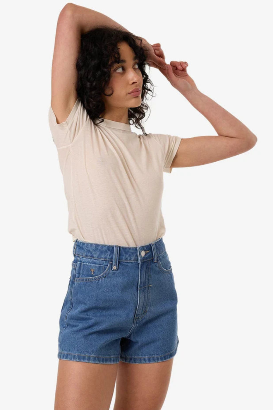 Thrills Erica Short Mid Peel Blue