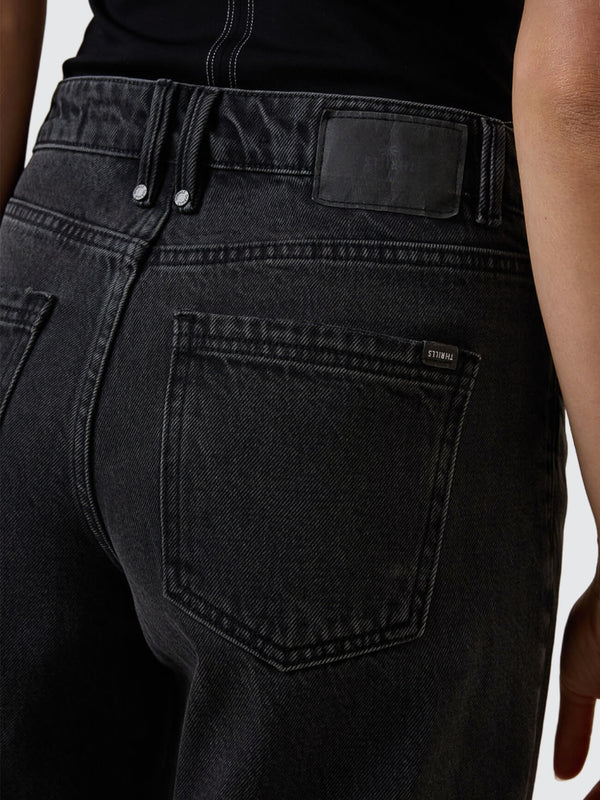 Thrills Billie Low Jean - Ash Black