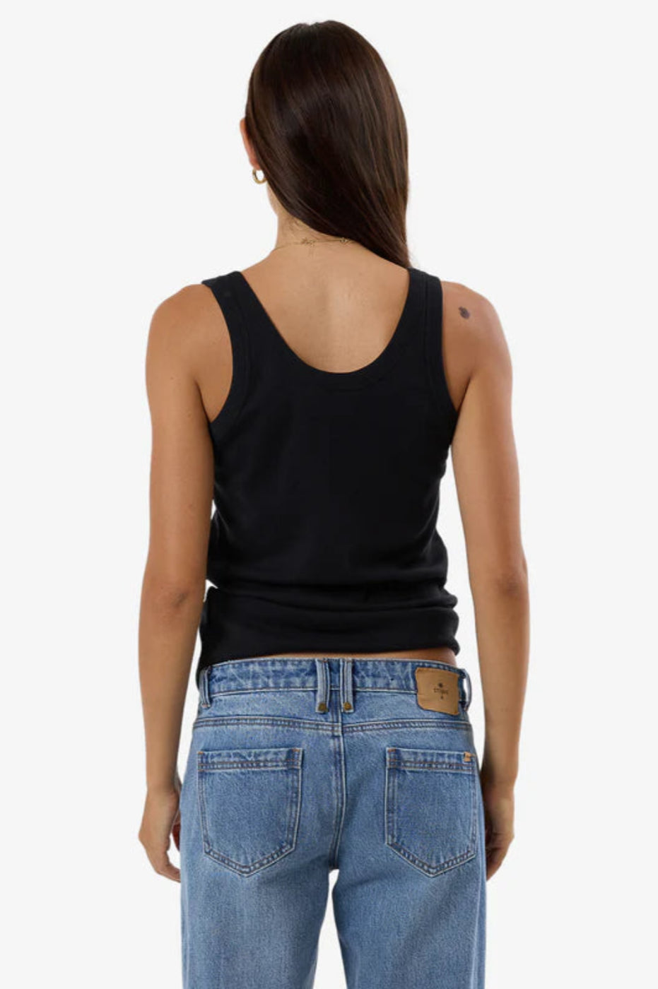 Thrills Fundamental U Tank Washed Black