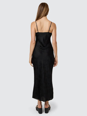 Thrills Lost In The Light Maxi Dress - Black
