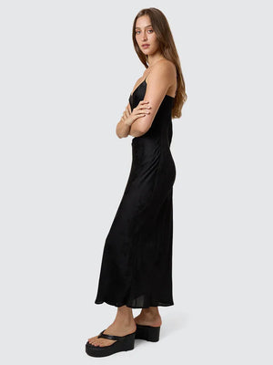 Thrills Lost In The Light Maxi Dress - Black