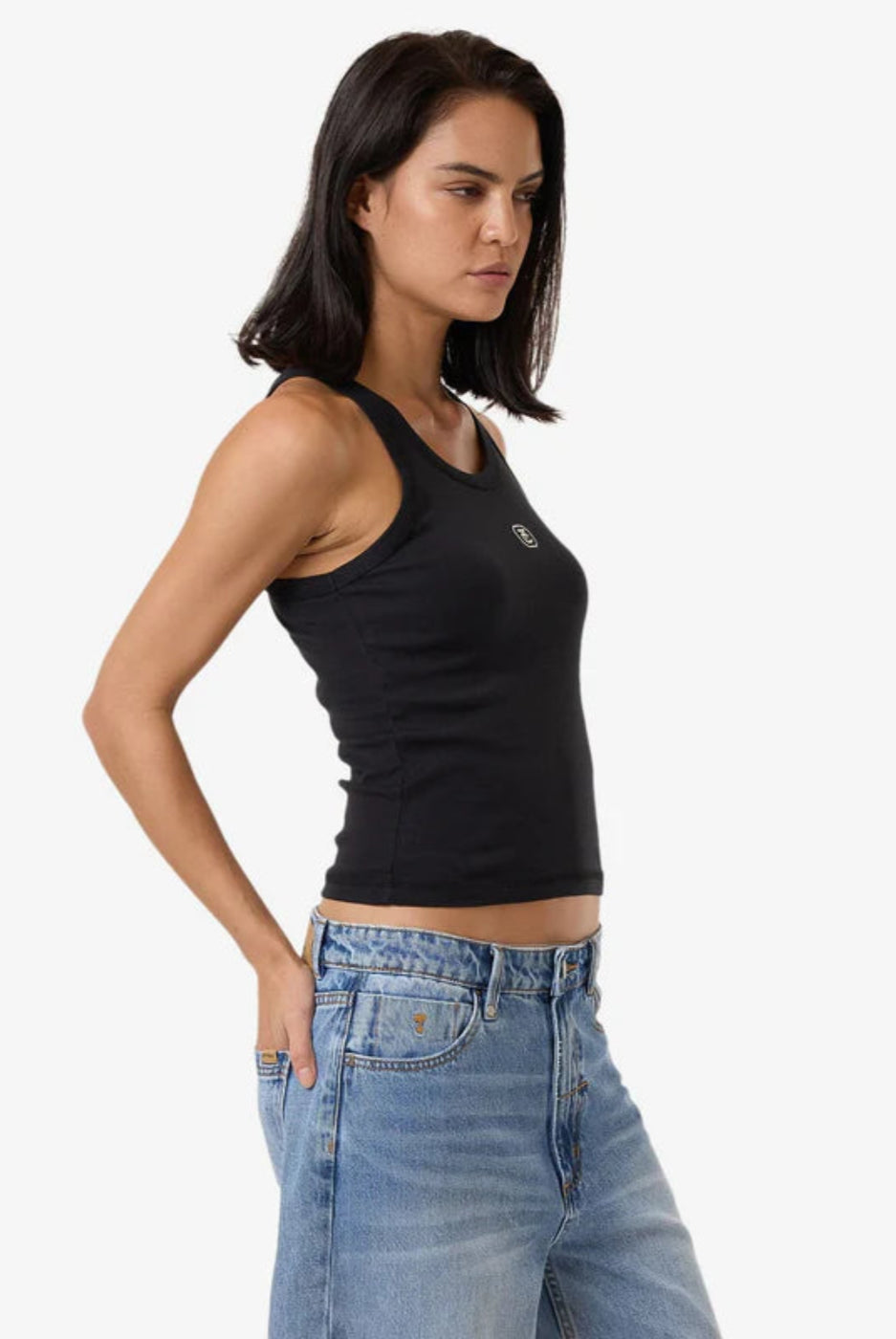 thrills apex tank washed black